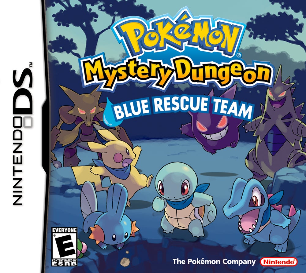 mystery dungeon: blue rescue team